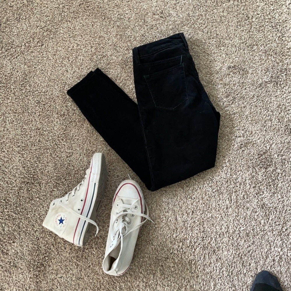 Black velvet Massimo high rise jegging - 4